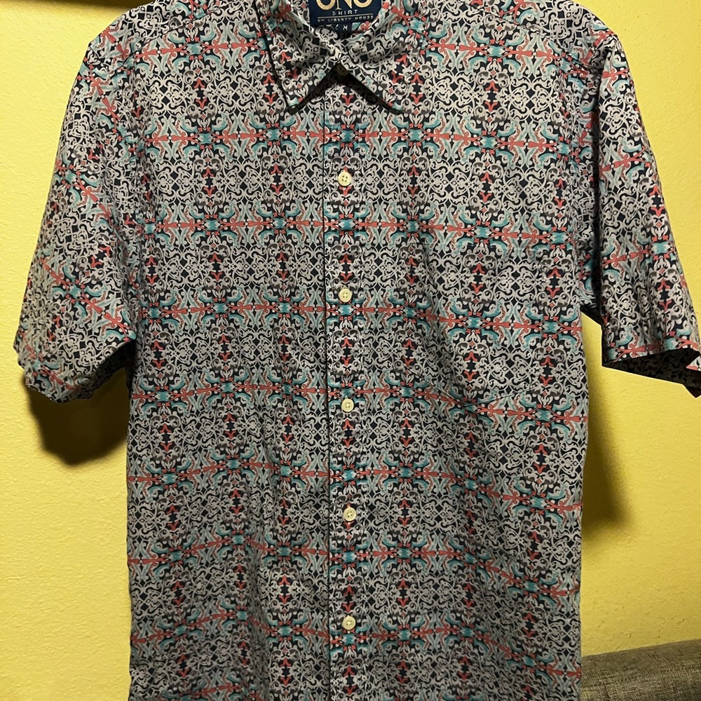 Aloha Shirt ONO brand by Liberty House Button Down Shirt with Retro Charm